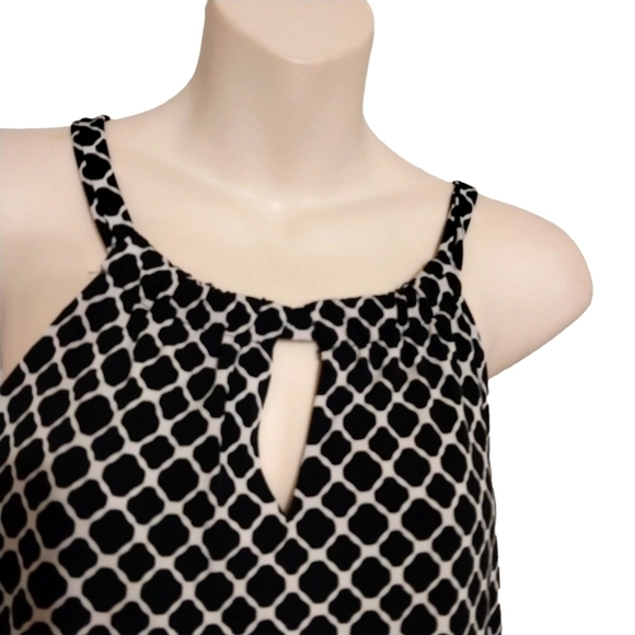 🔵BOGO FREE🔵 Valerie Bertinelli Sleeveless Ruched Waist Dress Sz 6 - Picture 2 of 7